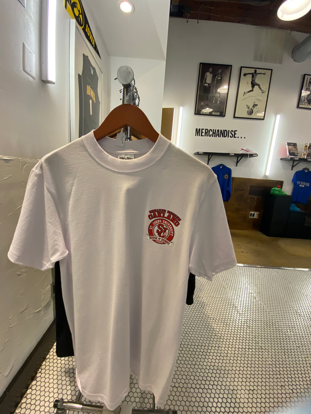 White St. John’s Tee